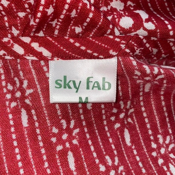 Prairie Ruffled Maxi red and white dress - Picture 4 of 5